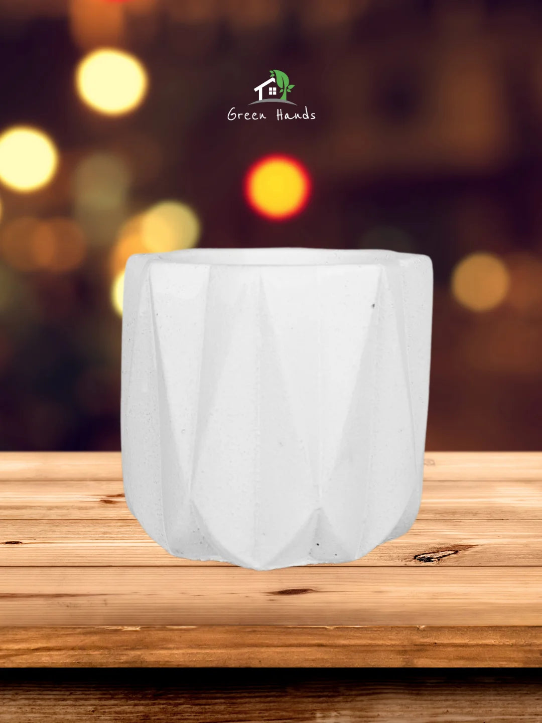 Frosted Ceramic Flower Pot: A Modern Touch for Your Home or Office
