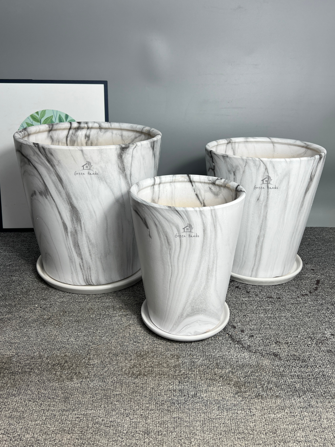 Premium Marble Ceramic Pots - The Gold Standard in UAE Home Decor