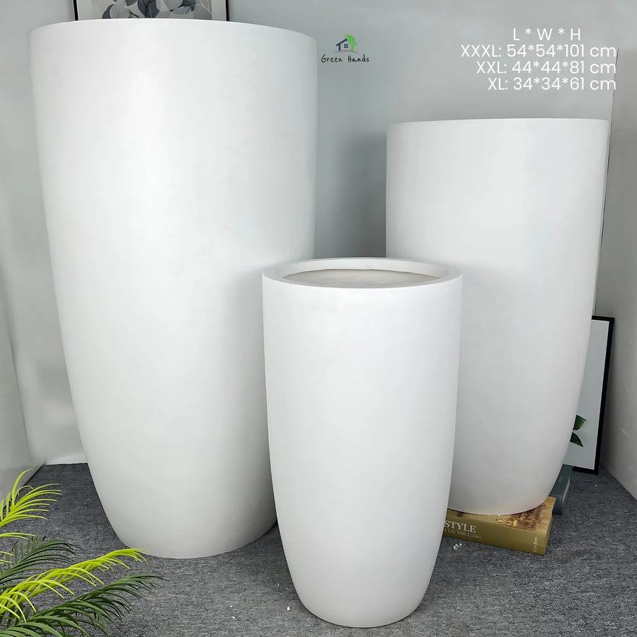 big fiber pots for plants 3XL Round Plant Pot | Grandé Bloom