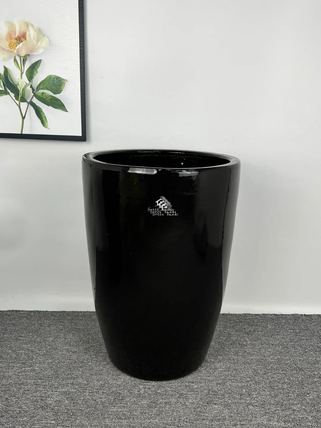 Best Value Tall Glossy Black Ceramic Pots in UAE